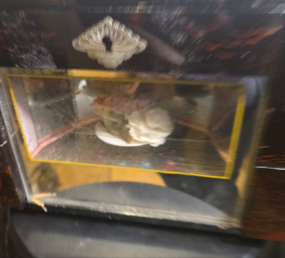 Vintage Japanese Lacquer Asian Spinning Girl Music Box Jewelry Box - Picture 11 of 16